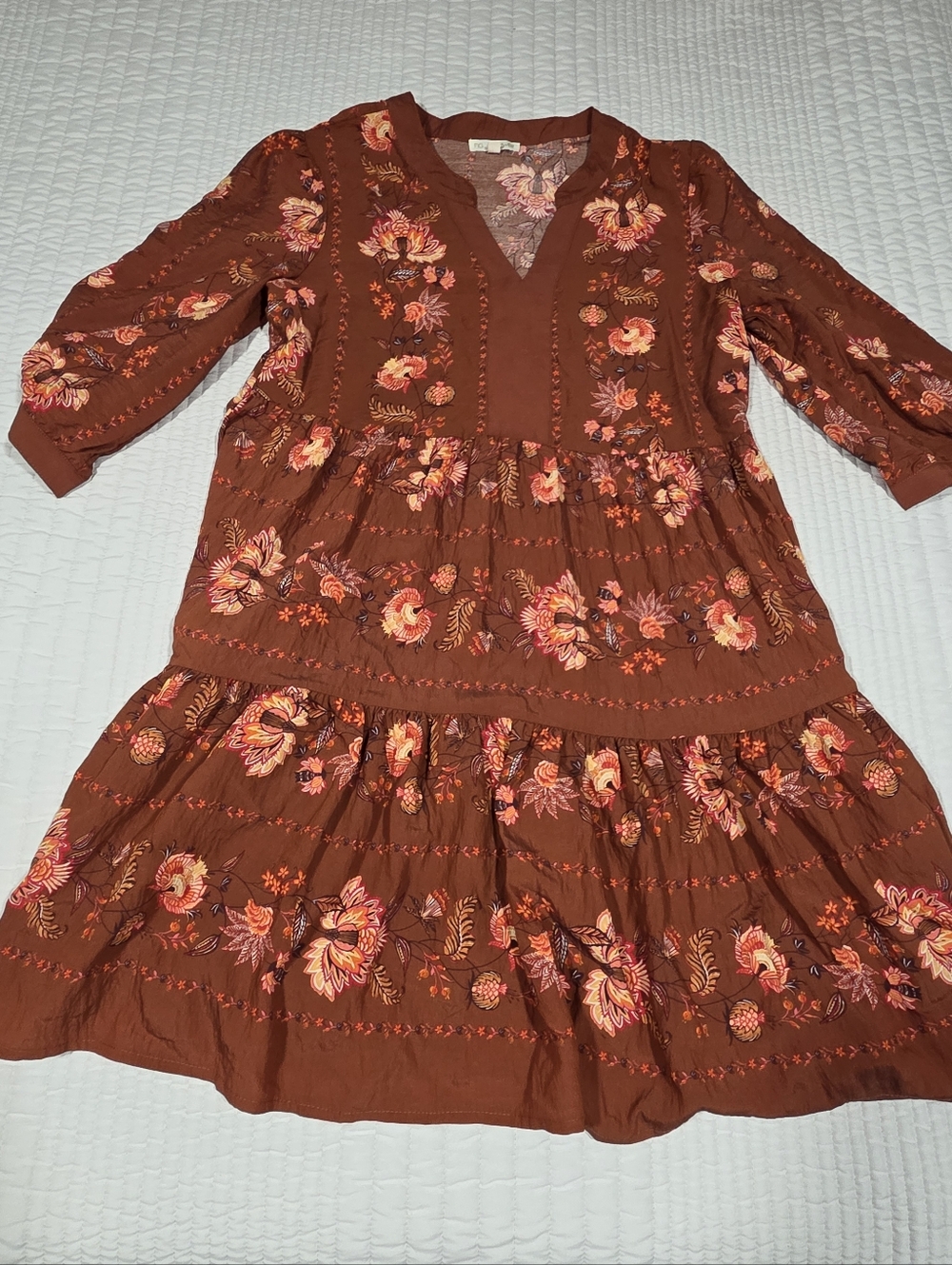 Figueroa &flower Floral Dress XL